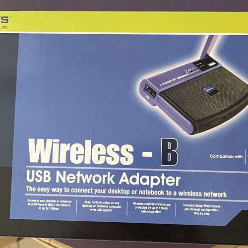 Linksys WUSB11 Wireless-B USB 網路轉接器 v4