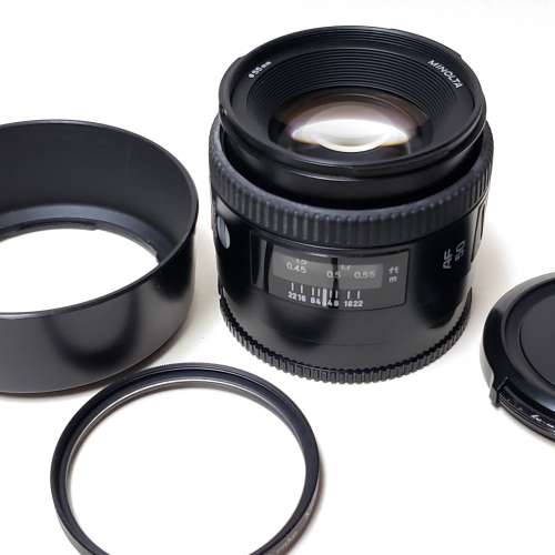 Minolta AF 50mm F1.4 RS A-mount lens