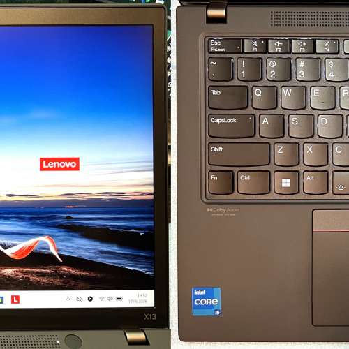 真95%新 Lenovo Thinkpad X13 Gen3, 12代 i5-1235U, 16GB RAM, 新512G SSD, Win11P,...