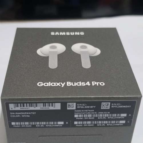 Samsung Galaxy Buds4Pro 白色99%