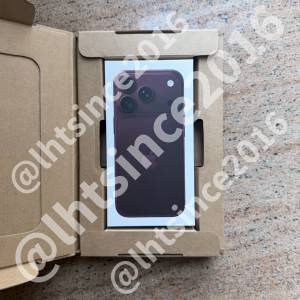 iPhone 18 Pro 1TB Burgundy 布根地紅色