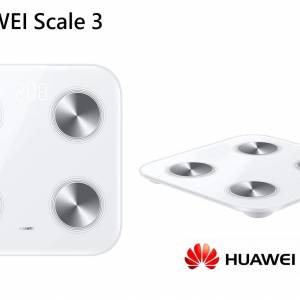 HUAWEI Scale 3 華為智能體脂磅3，簡潔實用設計，HUAWEI TruFit&trade;人體成分檢測算法...