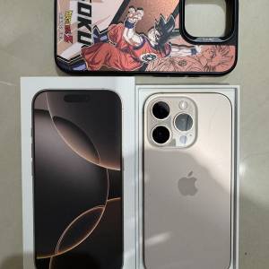 99新iPhone 16pro 256gb,港行雙卡極新，電池健康度91，所有原裝所有正常！