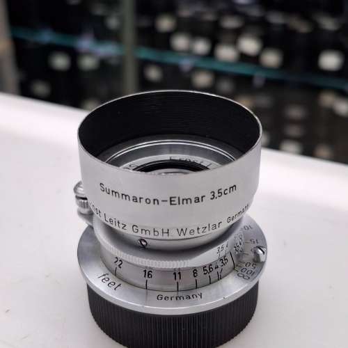 LEICA SUMMARON ELMAR 3.5CM METAL HOOD