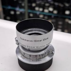 LEICA SUMMARON ELMAR 3.5CM METAL HOOD