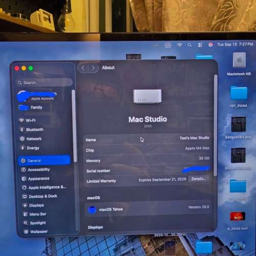 Mac Studio M4 Max 36+512