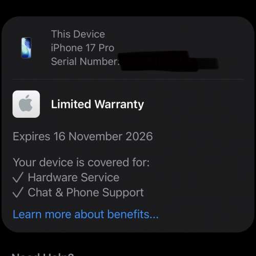iPhone 17pro 256gb