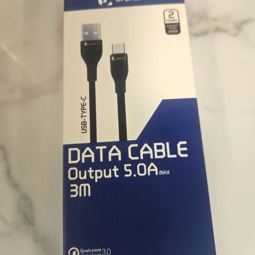 DATA CABLE  Output 5.0A
USB 300cm