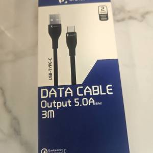 DATA CALE  Output 5.0A
USB 300cm