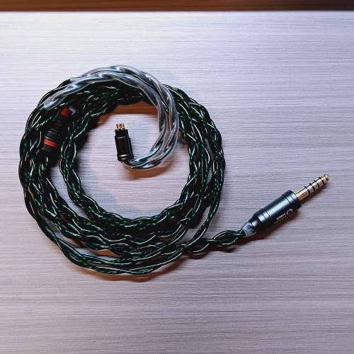 Rolling Force Suika 加厚單晶銅鍍銀耳機升級線 4.4mm