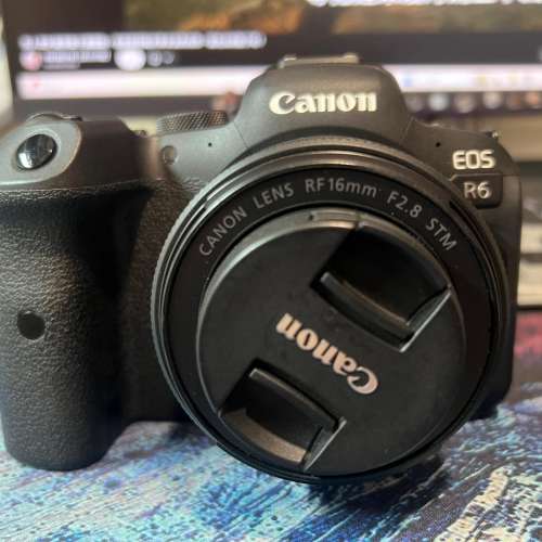 Canon R6 & RF16mm F2. -連兩粒原廠電