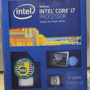 Intel Core i7-5820K LGA 2011V3 & Intel Core i7-3930K LGA 2011