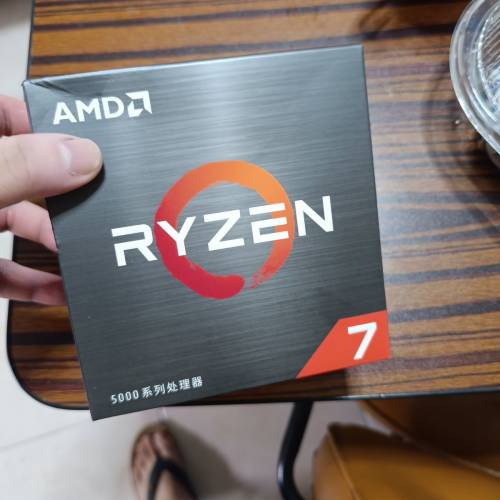 全新AMD R7 5700X B2版未開封