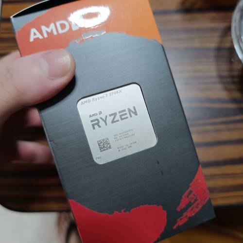 全新AMD R7 5700X B2版未開封
