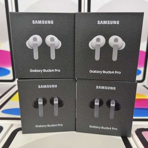【全新行貨有單】Samsung Galaxy Buds4 Pro 降噪藍芽耳機 (黑色)