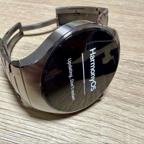 港版HUAWEI華為 WATCH 5 46mm 鈦空銀鈦金屬錶帶智能手錶