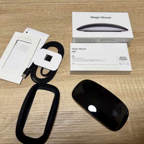 Apple Magic Mouse USB-C 黑色 多點觸控
