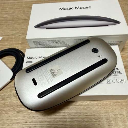 Apple Magic Mouse USB-C 黑色 多點觸控