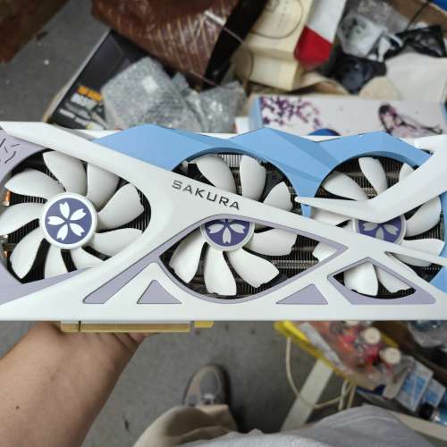 YESTON 盈通  RTX 4070 12GB D6 櫻瞳花嫁