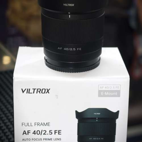 Viltrox 40/2.5 AF FE Sony E 功能正常 極新 有盒 a7 a7s a7r
