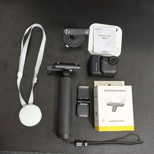 (有保) Insta360 GO Ultra 連原廠配件