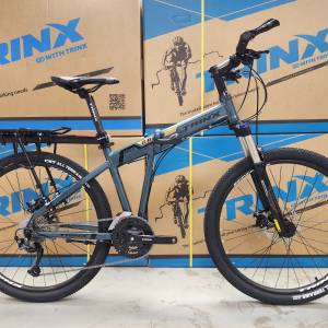TRINX ARES 2.0 (貨架版) (藍) - 27速 油壓碟剎 26吋 鋁合金 摺車