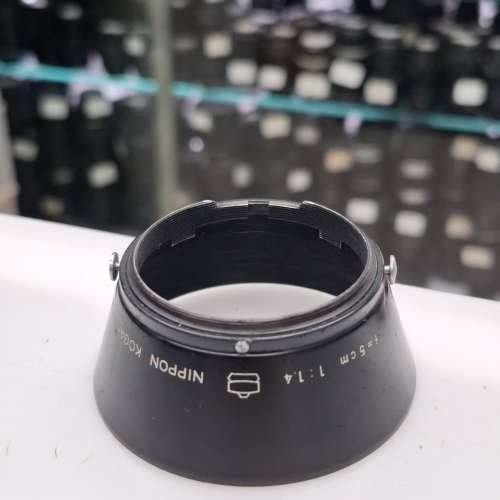 NIPPON KOGAKU 5CM F1.4 METAL HOOD