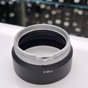 Canon T-50-2 金屬遮光罩，可用於特定老式 Canon 鏡頭（例如 100mm f/3.5 FL 或 13...