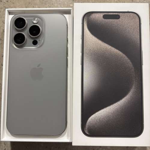 99新iPhone 15 pro 512gb，港行雙卡，換咗電池，電池健康度97，滿血復活！所有功能...