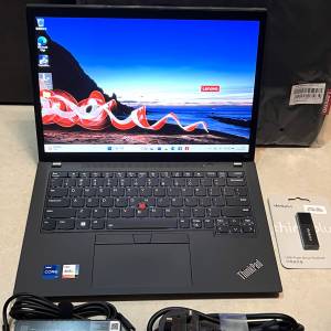 真95%新 Lenovo Thinkpad X13 Gen 2, 11代 i7-1165G7, 16GB RAM, 新512G SSD, Win1...