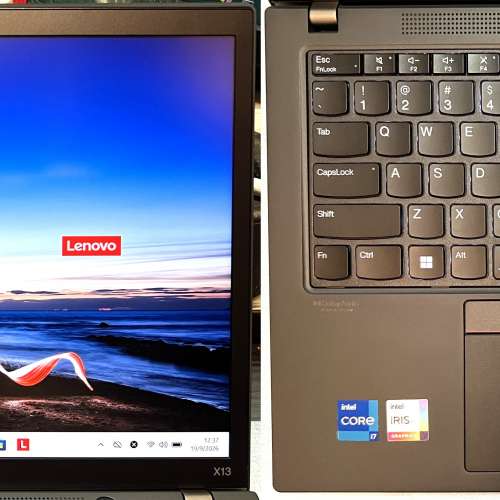 真95%新 Lenovo Thinkpad X13 Gen 2, 11代 i7-1165G7, 16GB RAM, 新512G SSD, Win1...