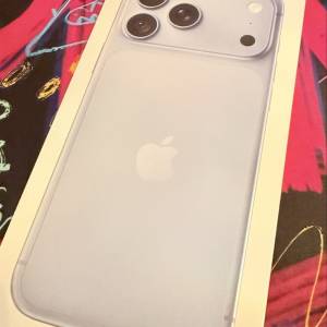 全新未開封。iPhone 18 Pro Max 2TB 冰川藍