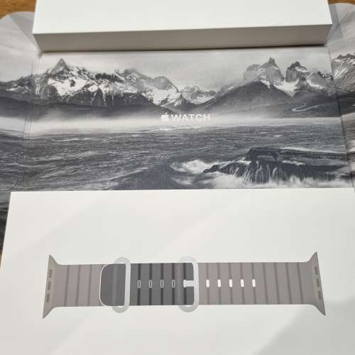 (包意外保養) 未開封 Apple Watch Ultra 4 連海洋錶帶
