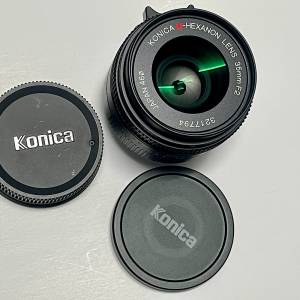 Konica M-Hexanon 35mm f2 for Leica M