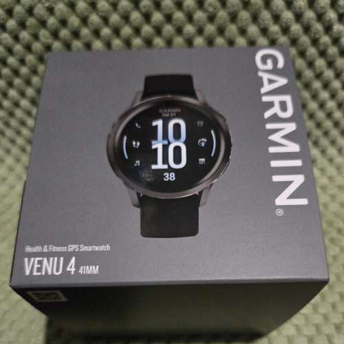 Venu 4 - 41 mm GPS 智能腕錶 （黑色）