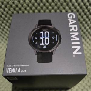 Venu 4 - 41 mm GPS 智能腕錶 （黑色）