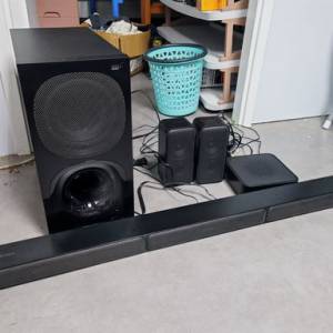 Sony HT-S40R 5.1 Soundbar 家庭影院 無線後置揚聲器