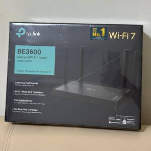 TP-LINK BE3600 (全新）路由器 Router