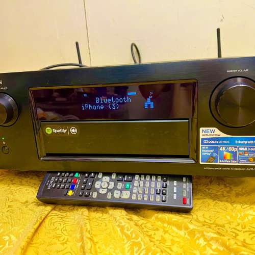 DENON  AVR-X5200W（9.2藍牙. 全景聲網絡AV擴音機）