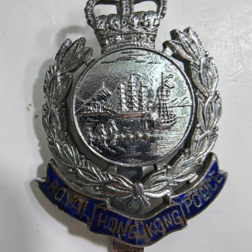 前朝皇家警察帽徽章