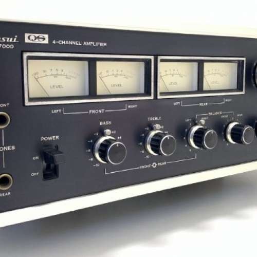 日本版100V Sansui QA7000 4聲道擴音機