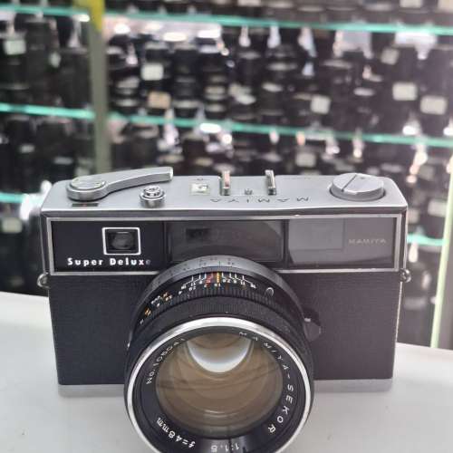 MAMIYA SUPER DELUX 48MM F1.5 全正常