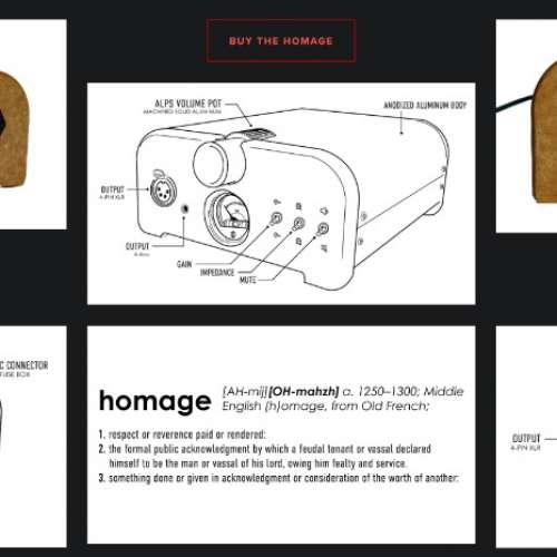ZMF HOMAGE headphone amp 耳擴