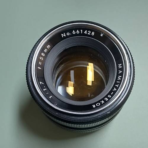 Mamiya-Sekor F.C. 58mm f1.7