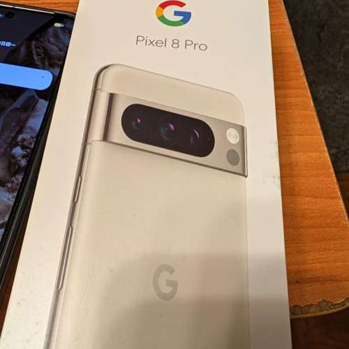 Google Pixel 8 Pro 256GB Porcelain 白色二手有盒原裝線
