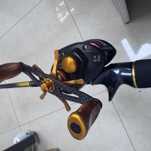 Daiwa PR100H-L 捲線器 + Abu Garcia MAXSX662M-F 釣竿