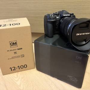 Olympus OMD OM-1 with 12-100mm F4
