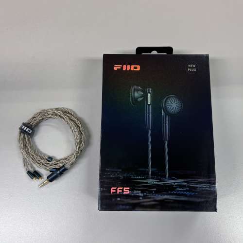 FiiO FF5 銅鍍銀耳機線 MMCX