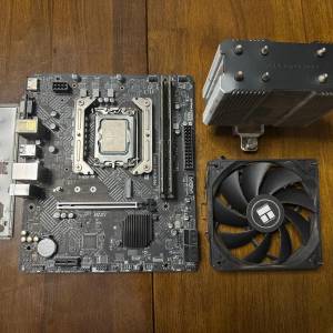 i7-12700KF + MSI B760M-E DDR4 + klevv ddr4 3200 16g x2 + thermalright 120x