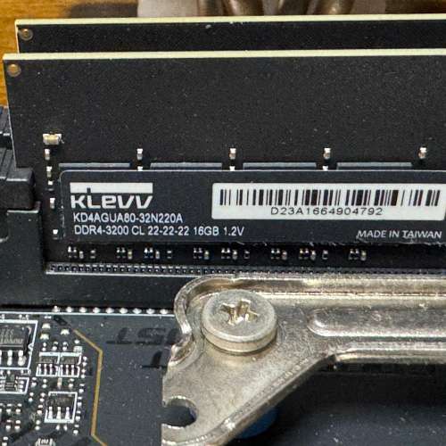 i7-12700KF + MSI B760M-E DDR4 + klevv ddr4 3200 16g x2 + thermalright 120x